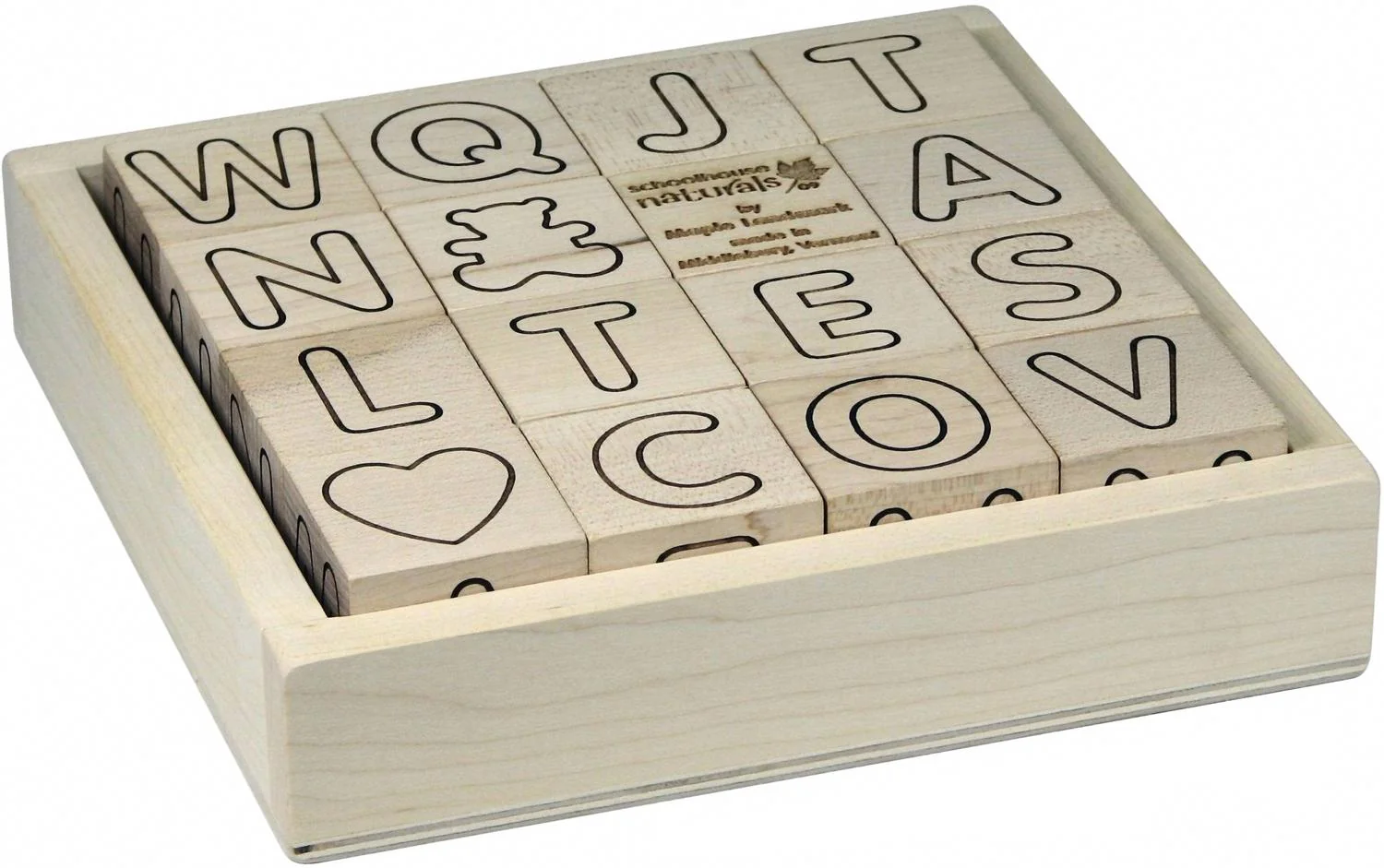 Abc Blocks In Beige - Image 2