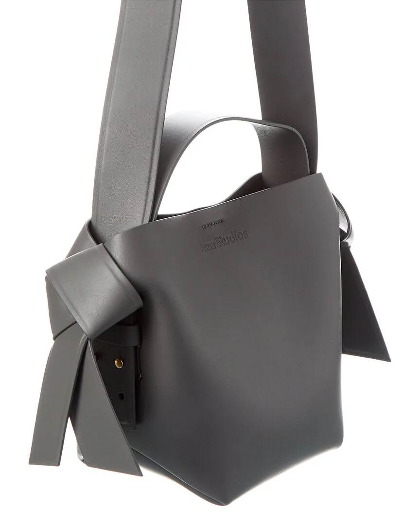 Acne Studios Musubi Mini Leather Shoulder Bag - Image 3