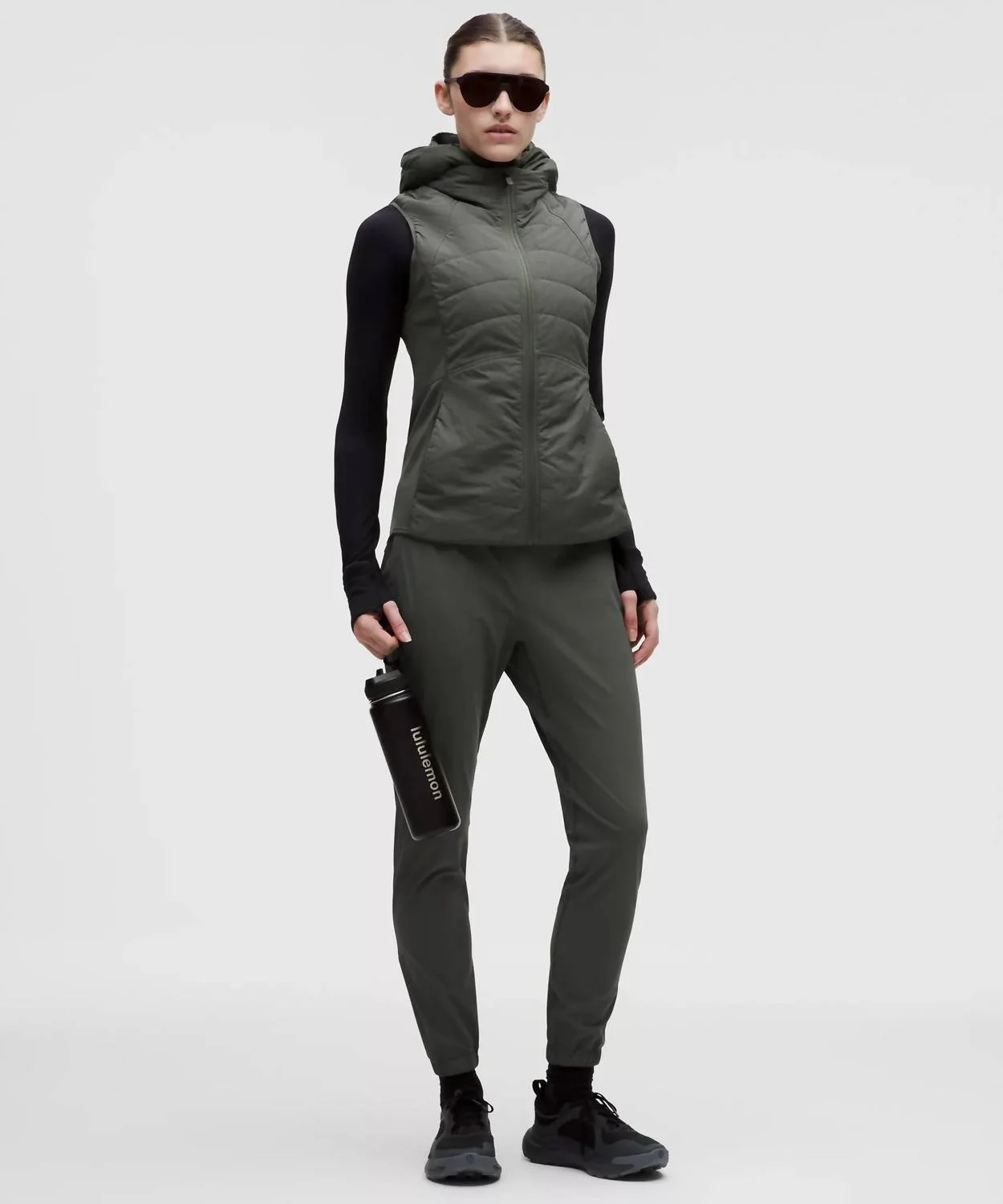 Adapted State High-Rise Jogger In Palm Deco