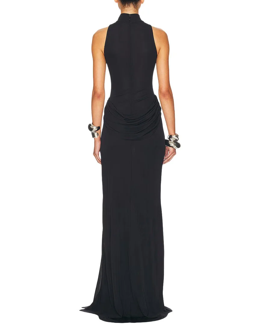 Adele Berto Solid Maxi Dress - Image 2