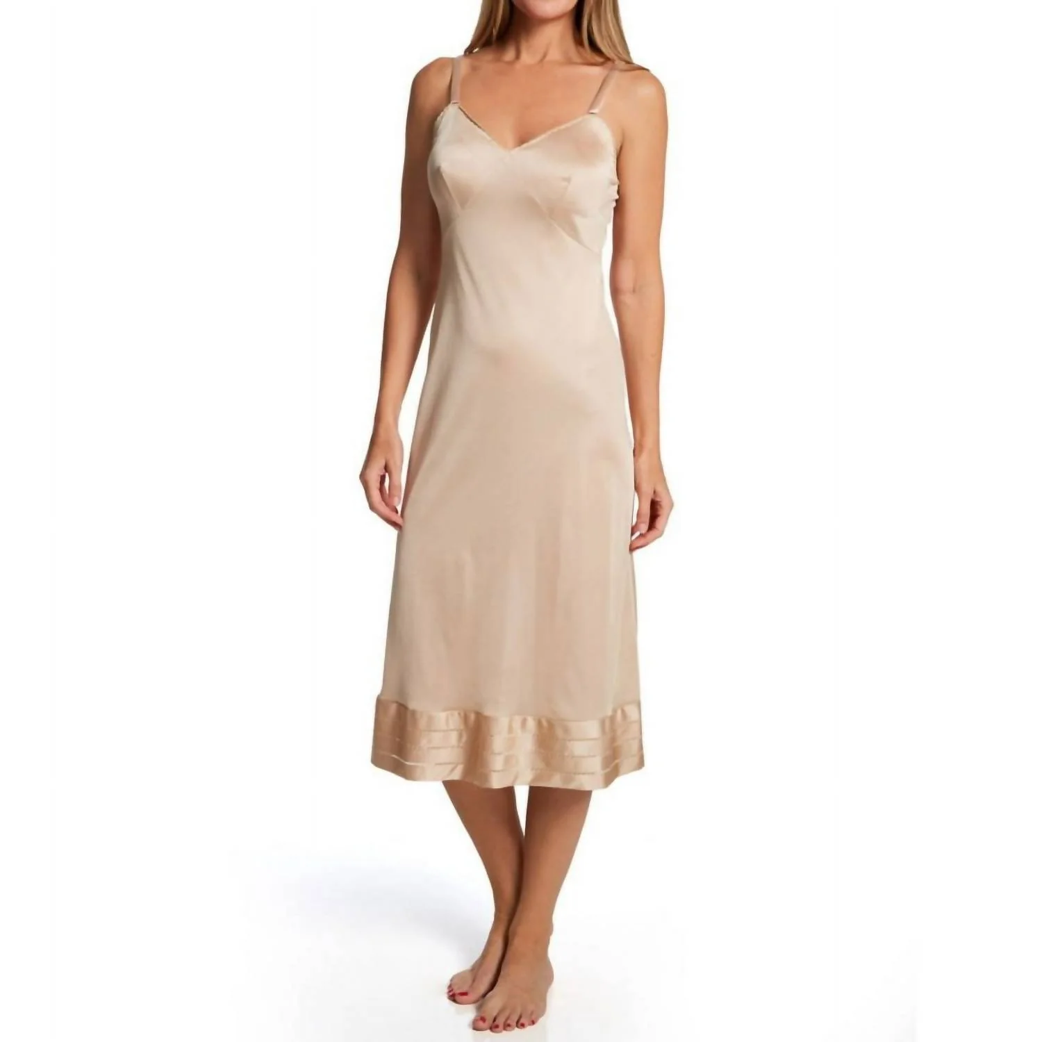 Adjustable Length Full Slip In Nude - Image 2