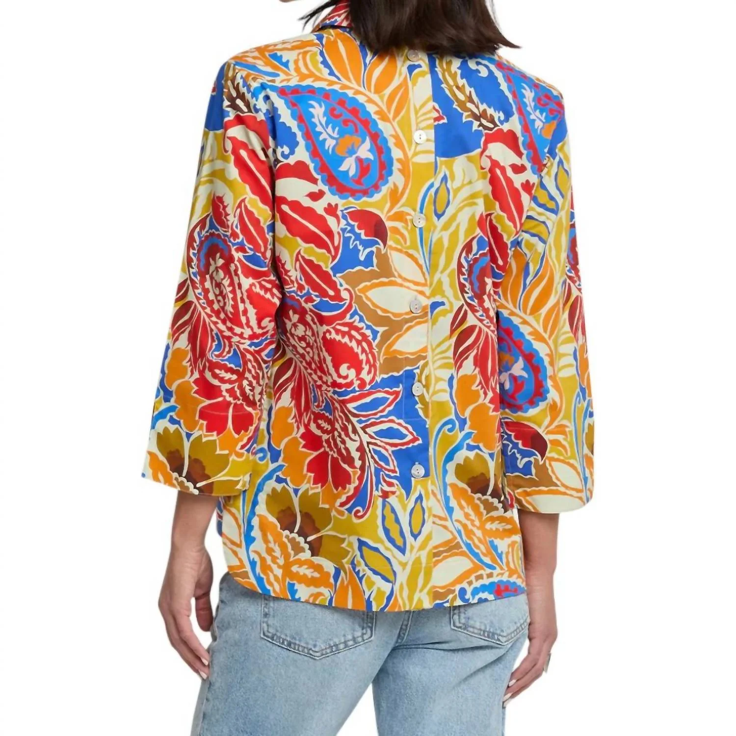 Aileen Top In Multi-Colored - Image 2