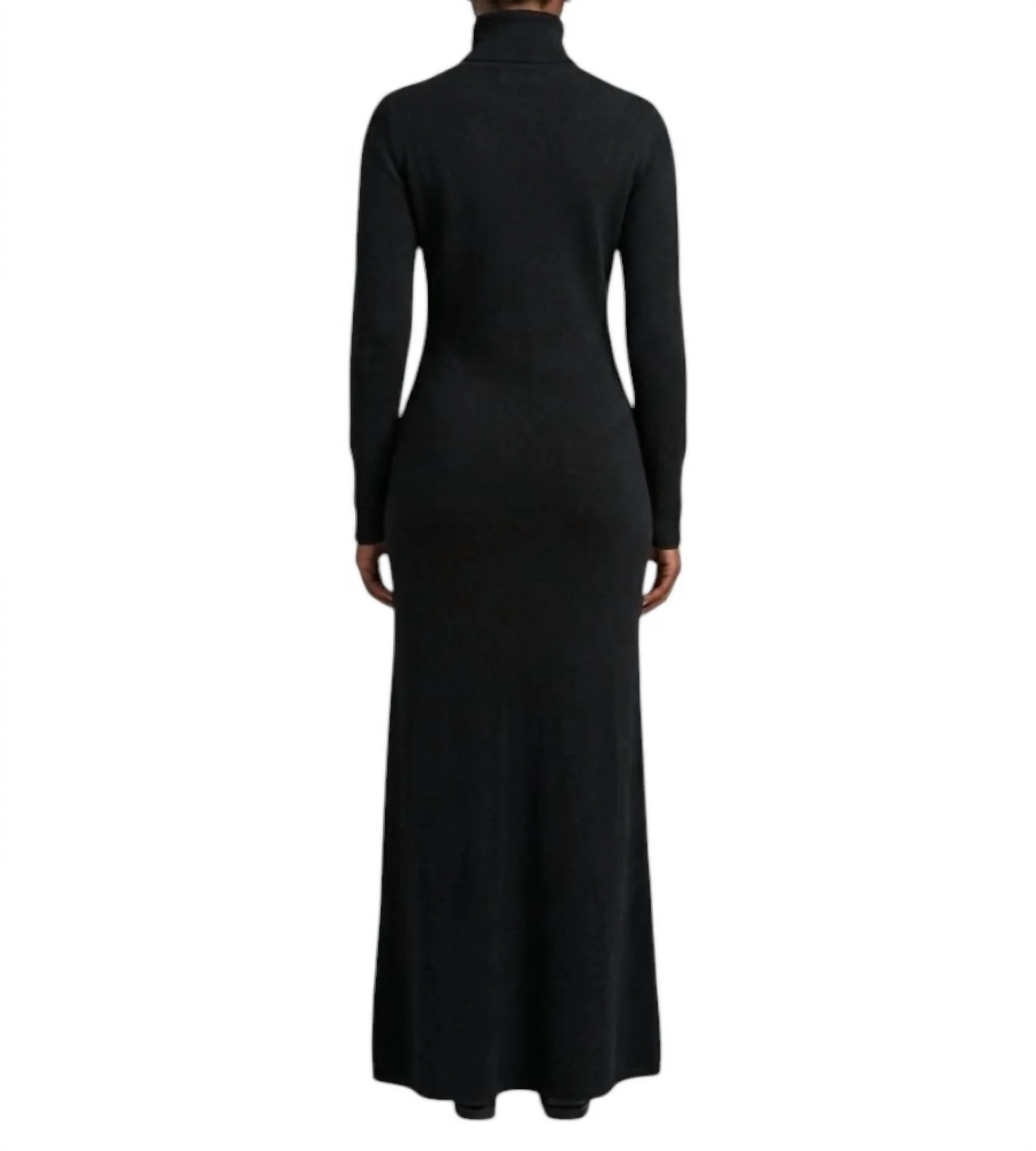 Ailina Knit Dress In Black - Image 2
