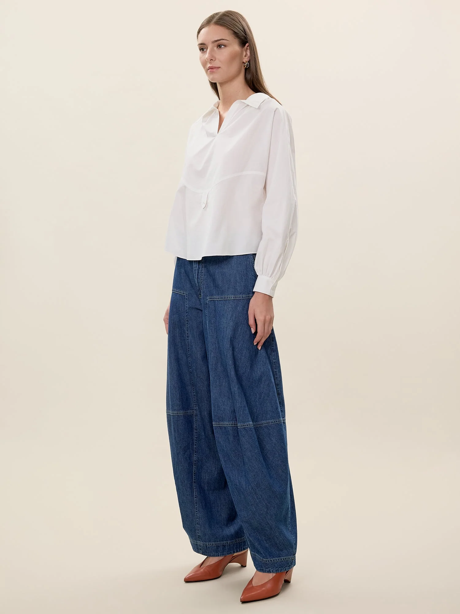 Aisley Poplin Shirt - Image 4
