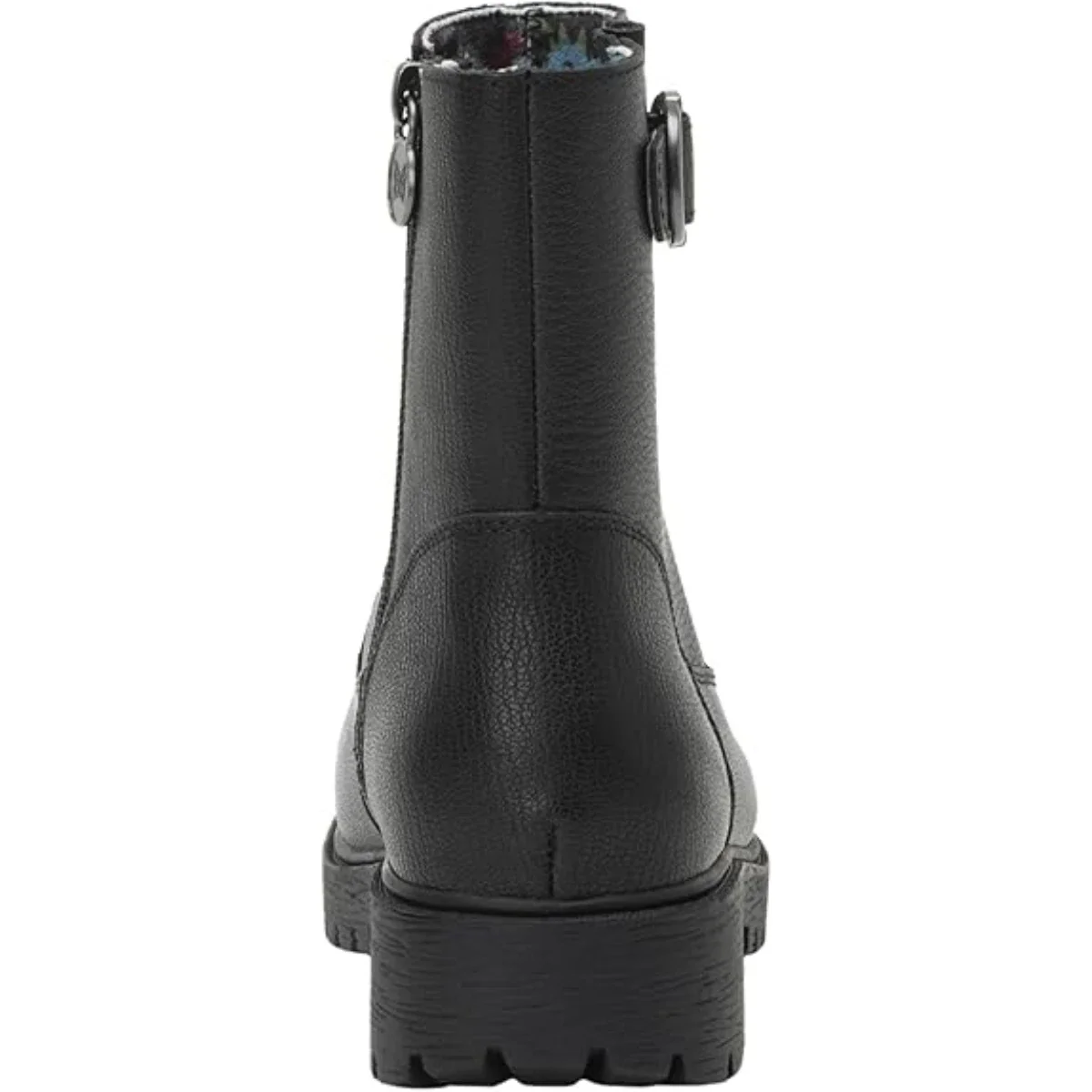 Alegria Shera Women's 5-5.5 Black Leather Side Zip Lug Sole Ankle Boots HTAT1192 - Image 4