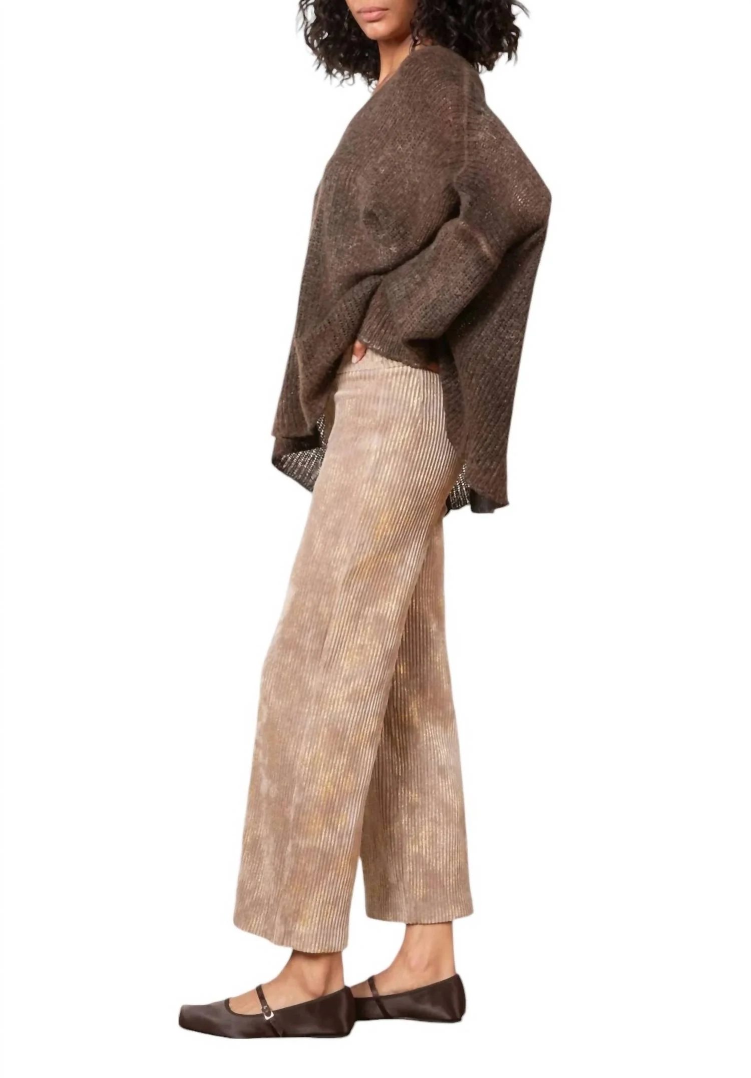 Alex Pant In Cappuccino - Image 2