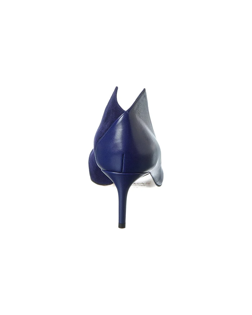 Alexandre Birman Pandora 60 Leather & Suede Pump - Image 3