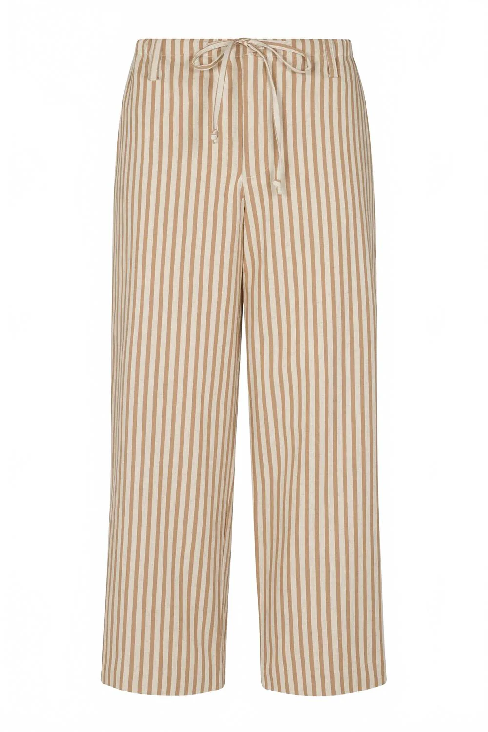 Amalfi Pant In Camel Stripe - Image 5