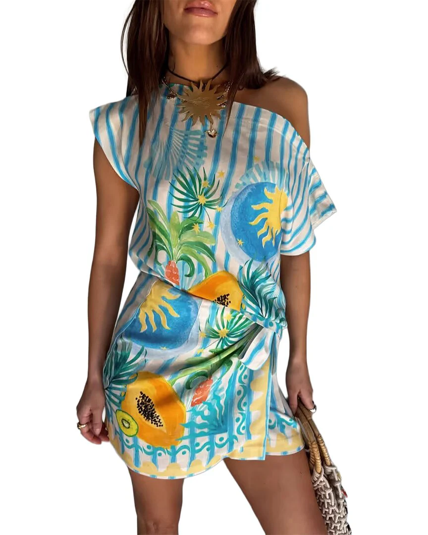 Amina Glam Top & Skirt Set