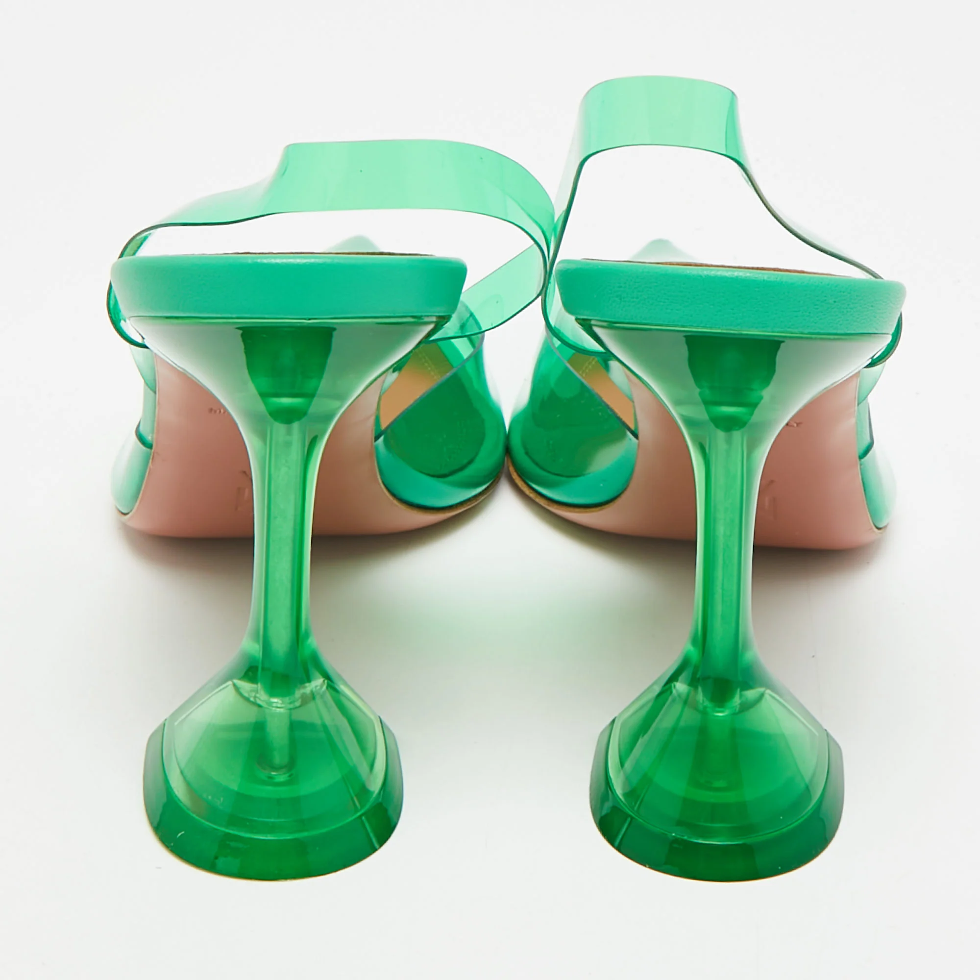Amina Muaddi Holli Glass - Image 5