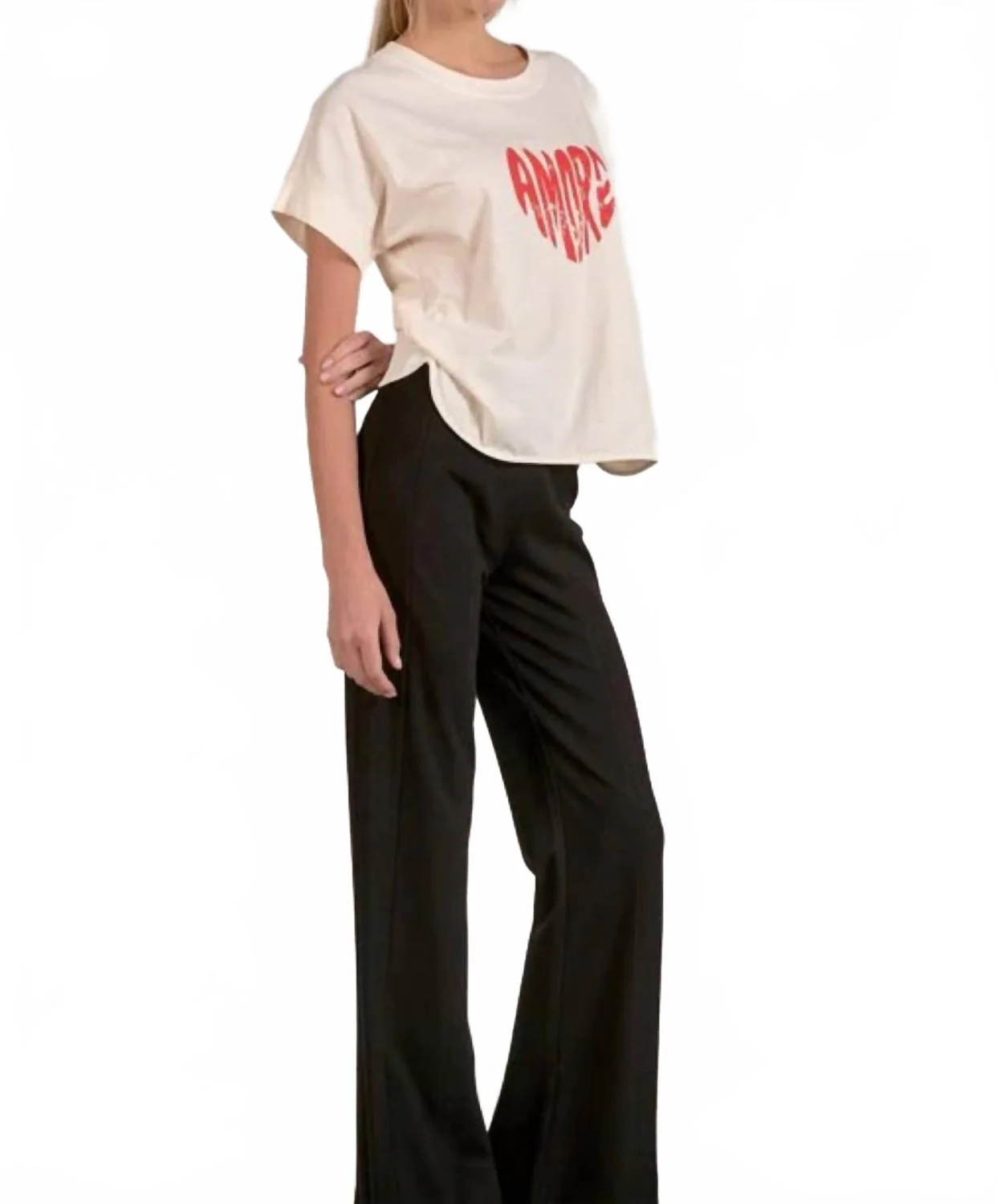 Amore Tee In White - Image 2