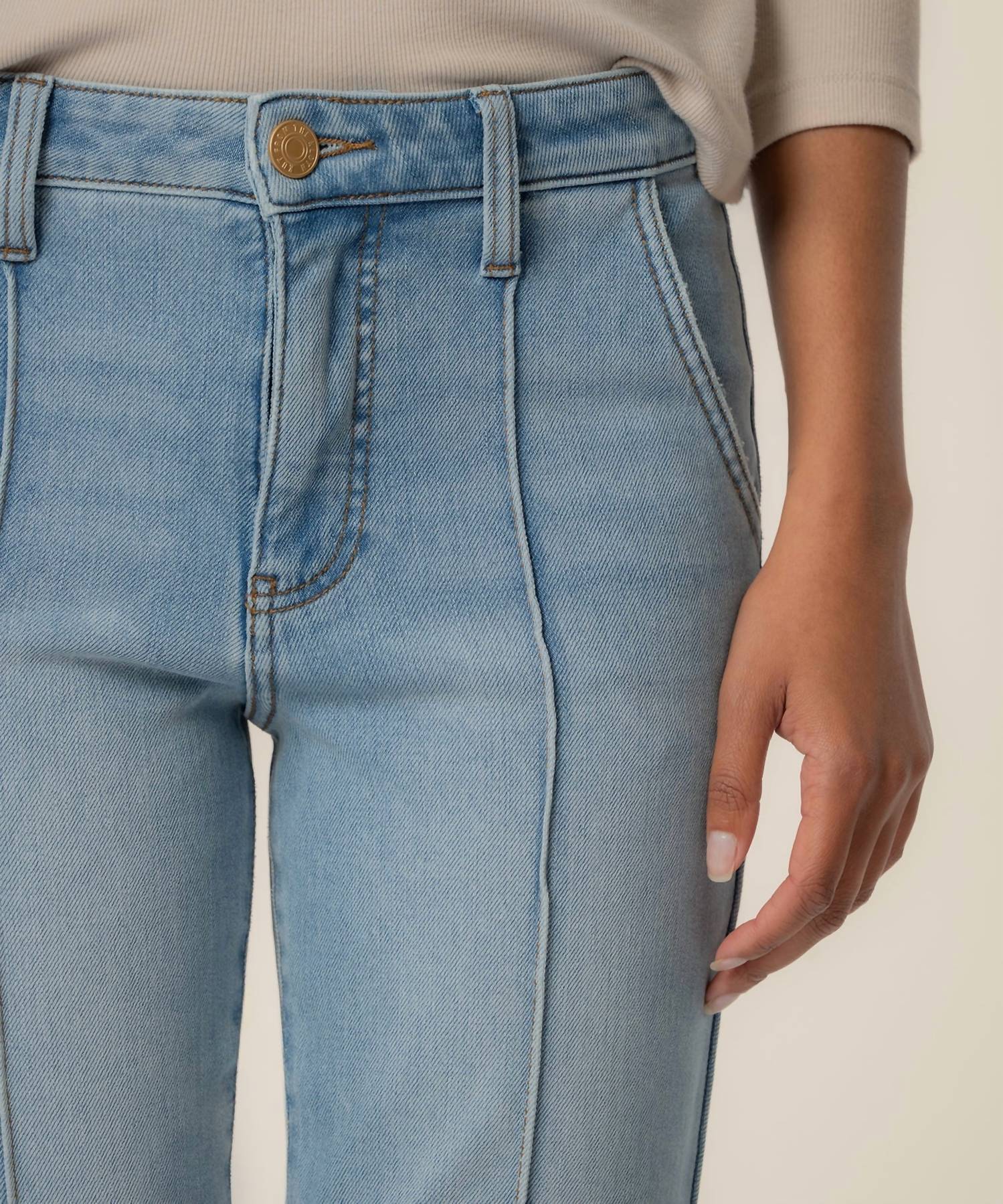 Ana High Rise Flare Jeans In Considered - Image 4