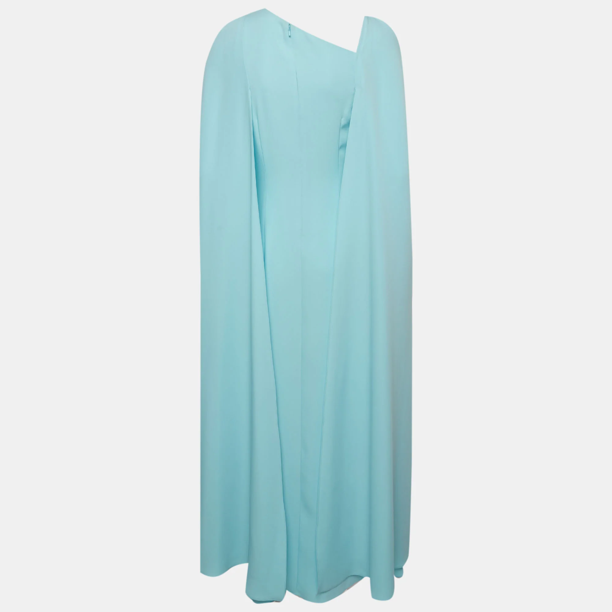 Anatomi Blue Bead Embellished Synthetic Milani Kaftan Dress - Image 3