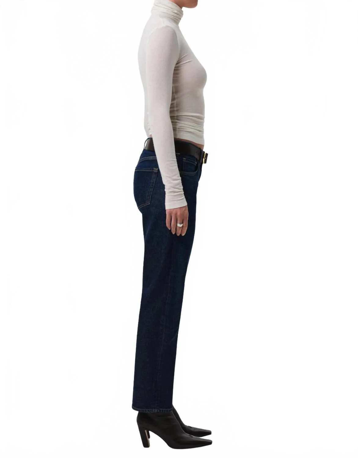 Anissa Low Rise Straight Jeans In Madison - Image 2