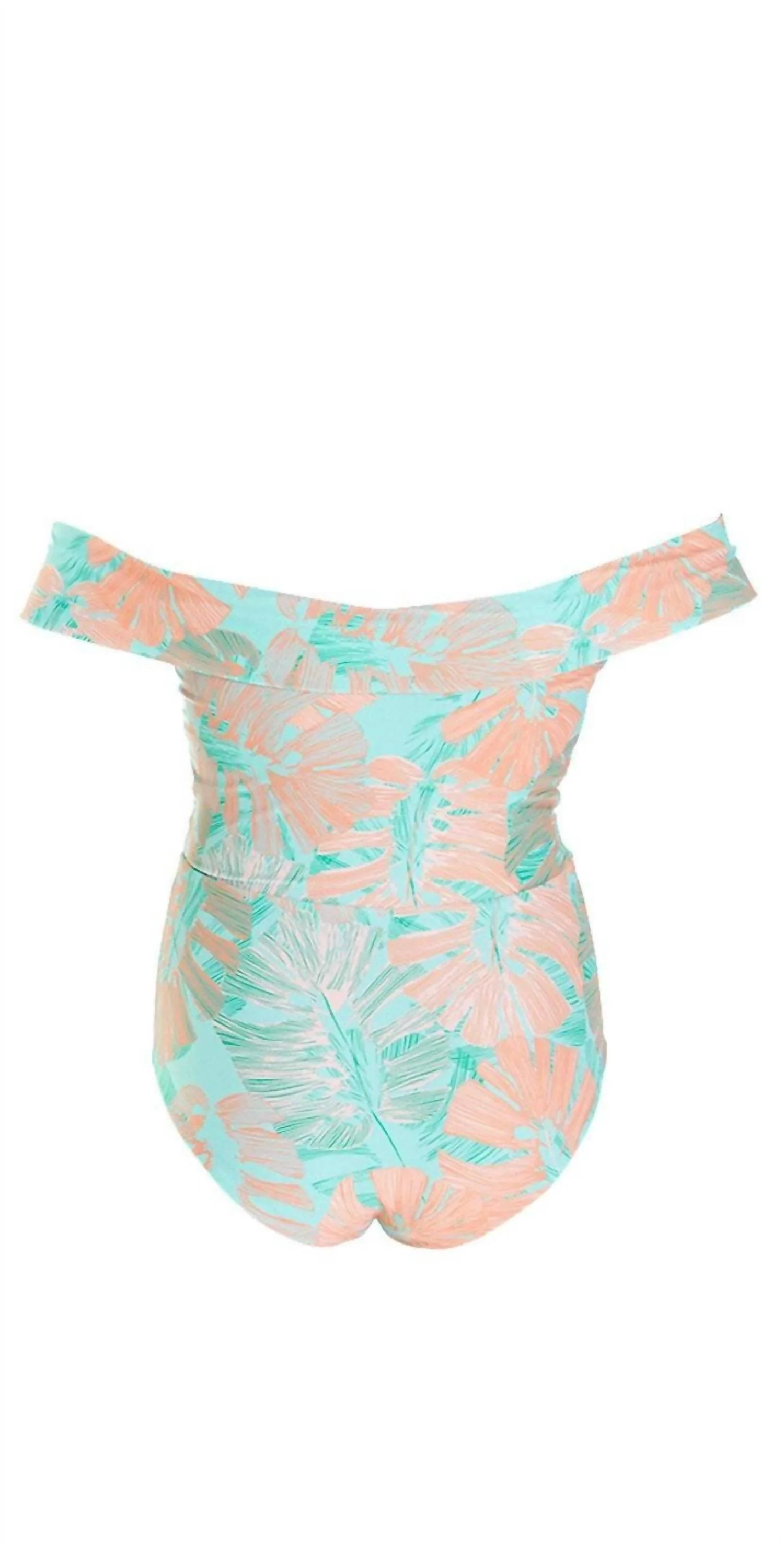 Anja One Piece Swimsuit In Bungalow Palm - Image 5