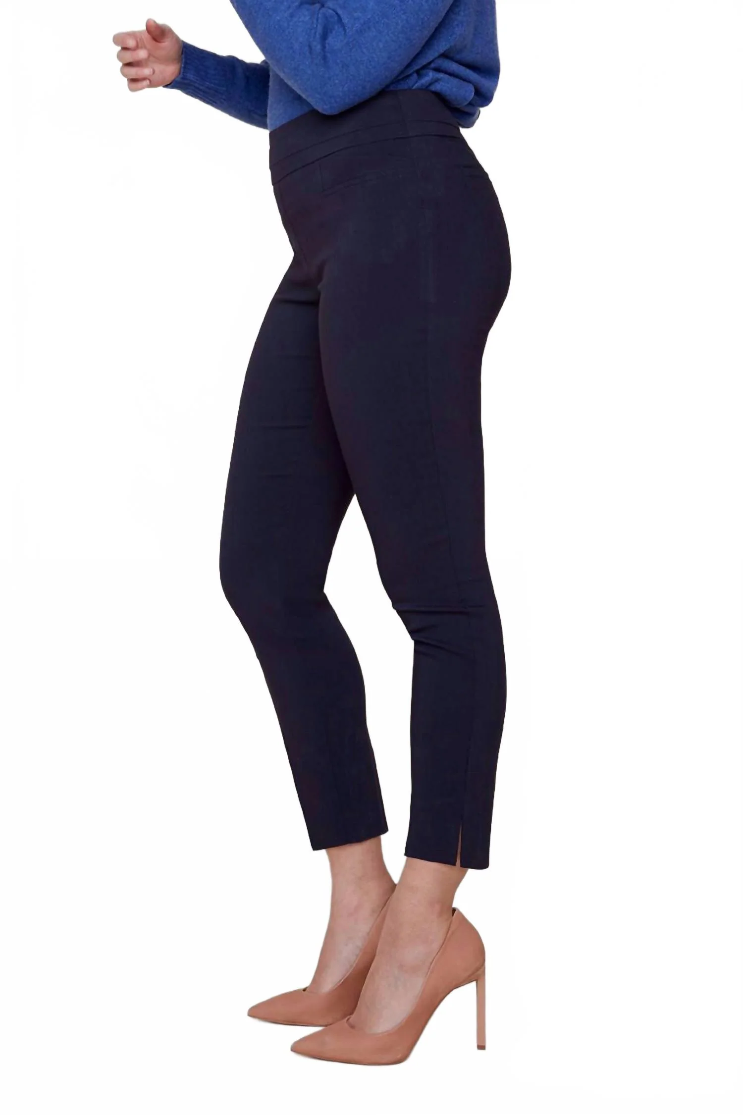 Ankle Length Pants In New Midnight - Image 3