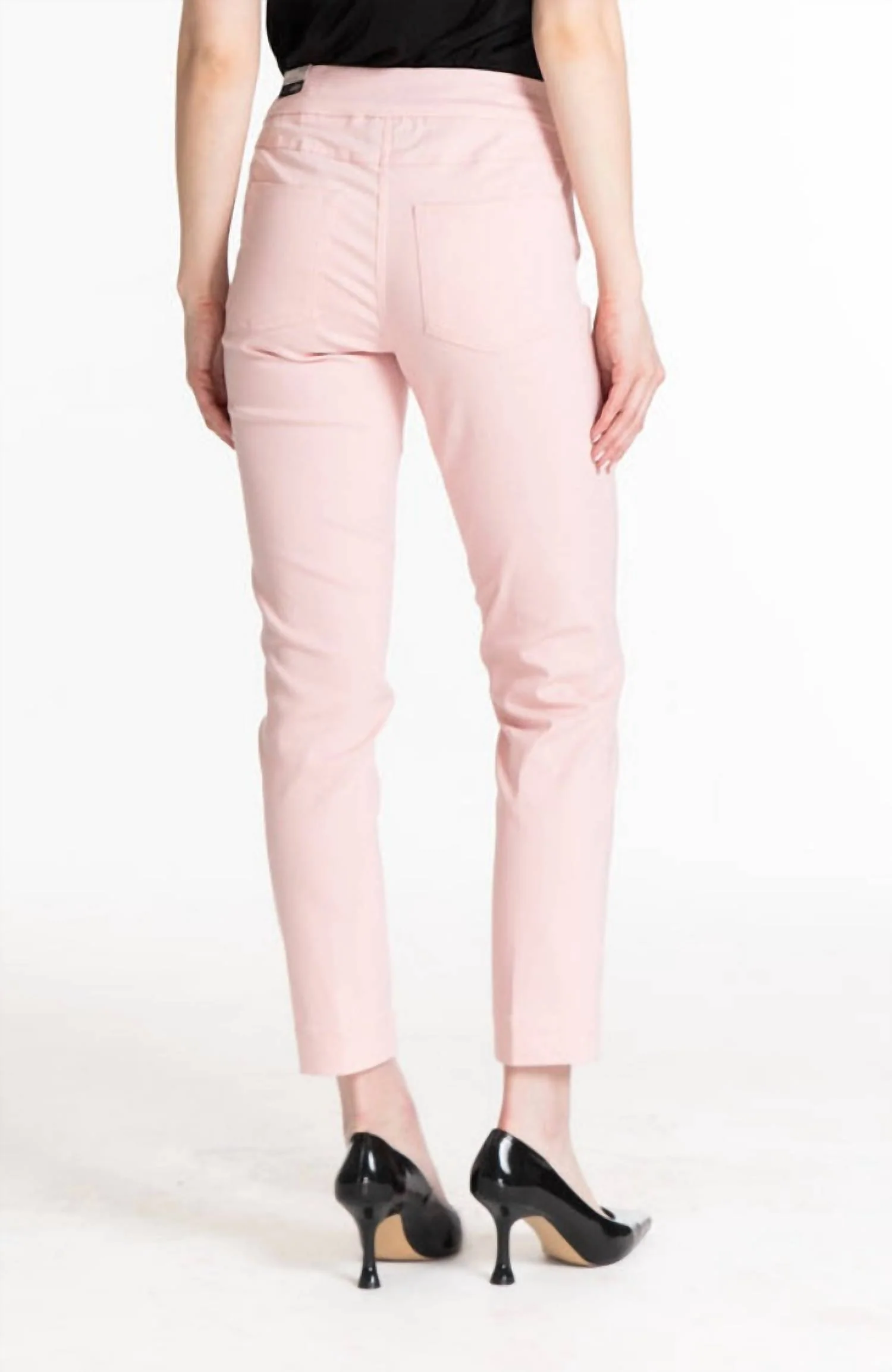 Ankle Pant In Dusty Pink - Image 2
