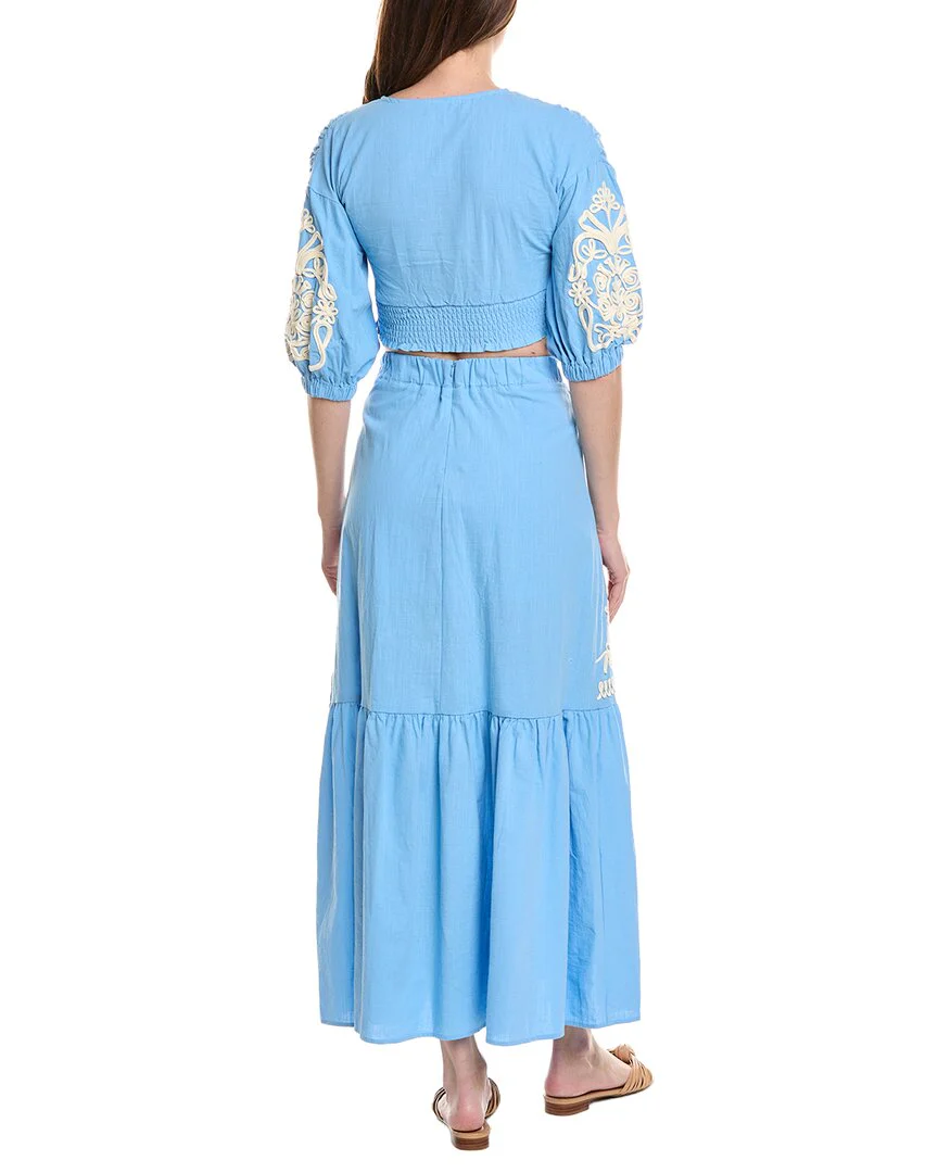 ANNA KAY 2pc Mai Tai Lace Top & Maxi Skirt Set - Image 2