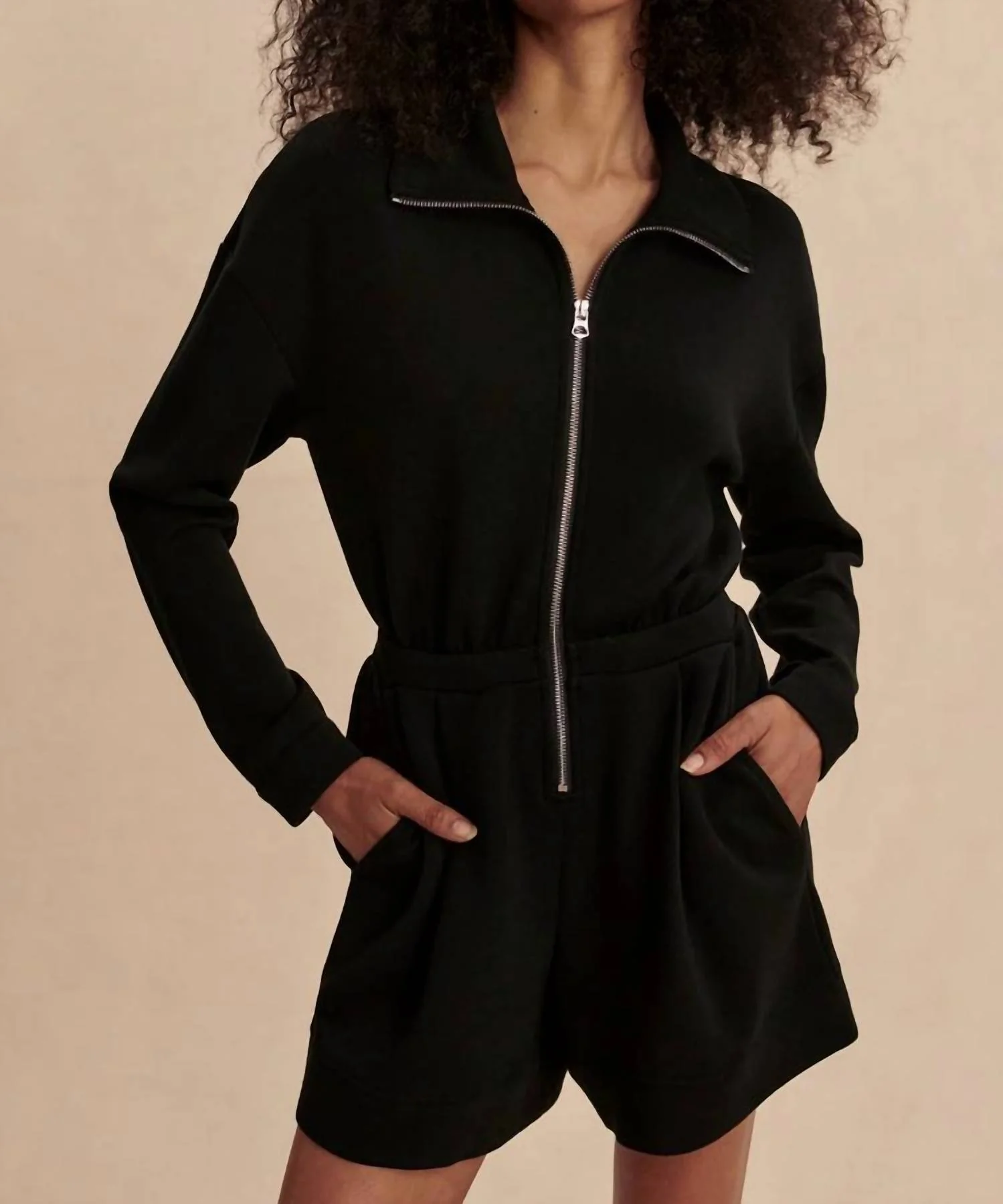 Annika Playsuit In Black