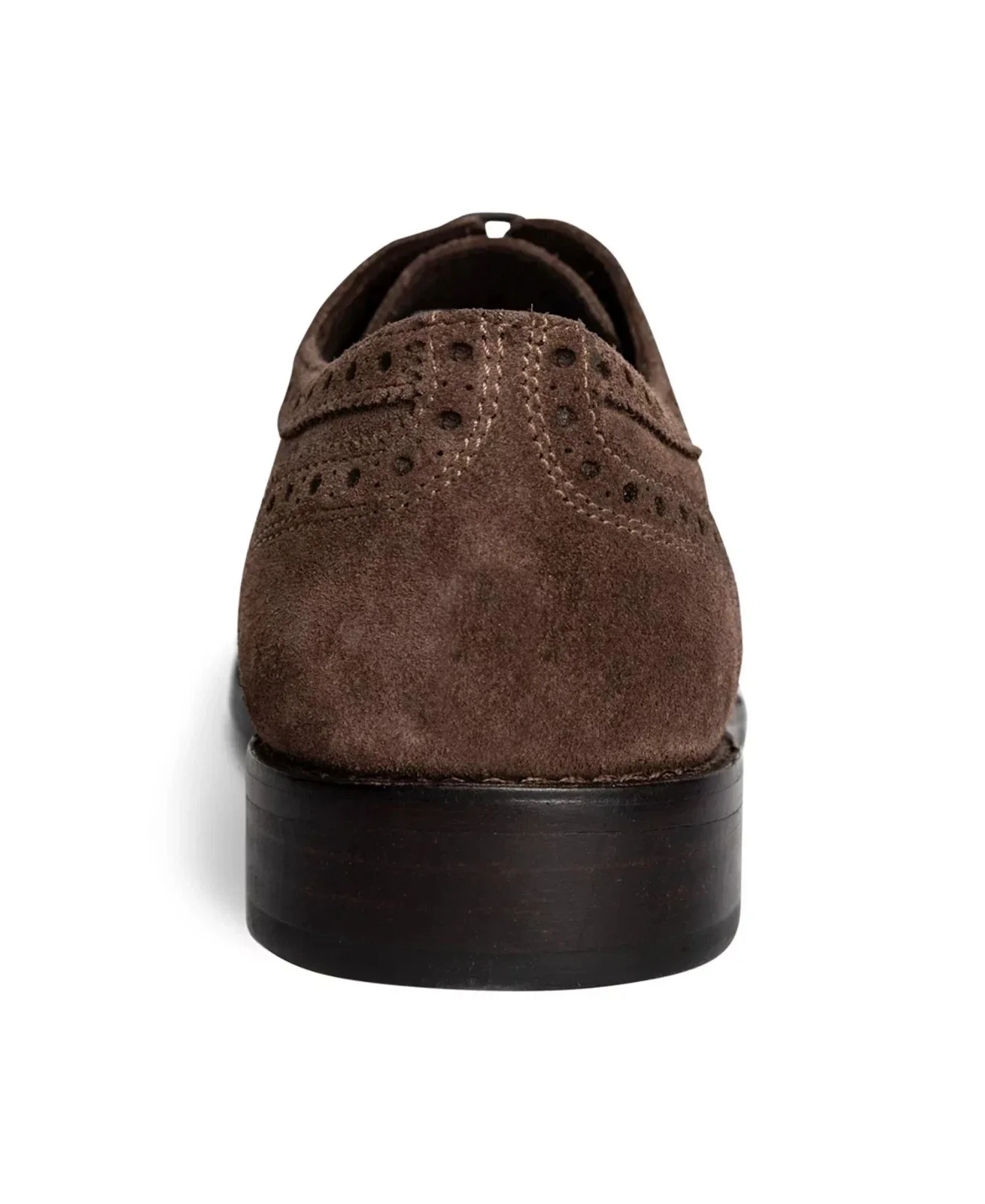 Anthony Veer Ford Quarter Brogue Mens Brown Suede Wingtip Dress Shoes HTAT1159 - Image 3