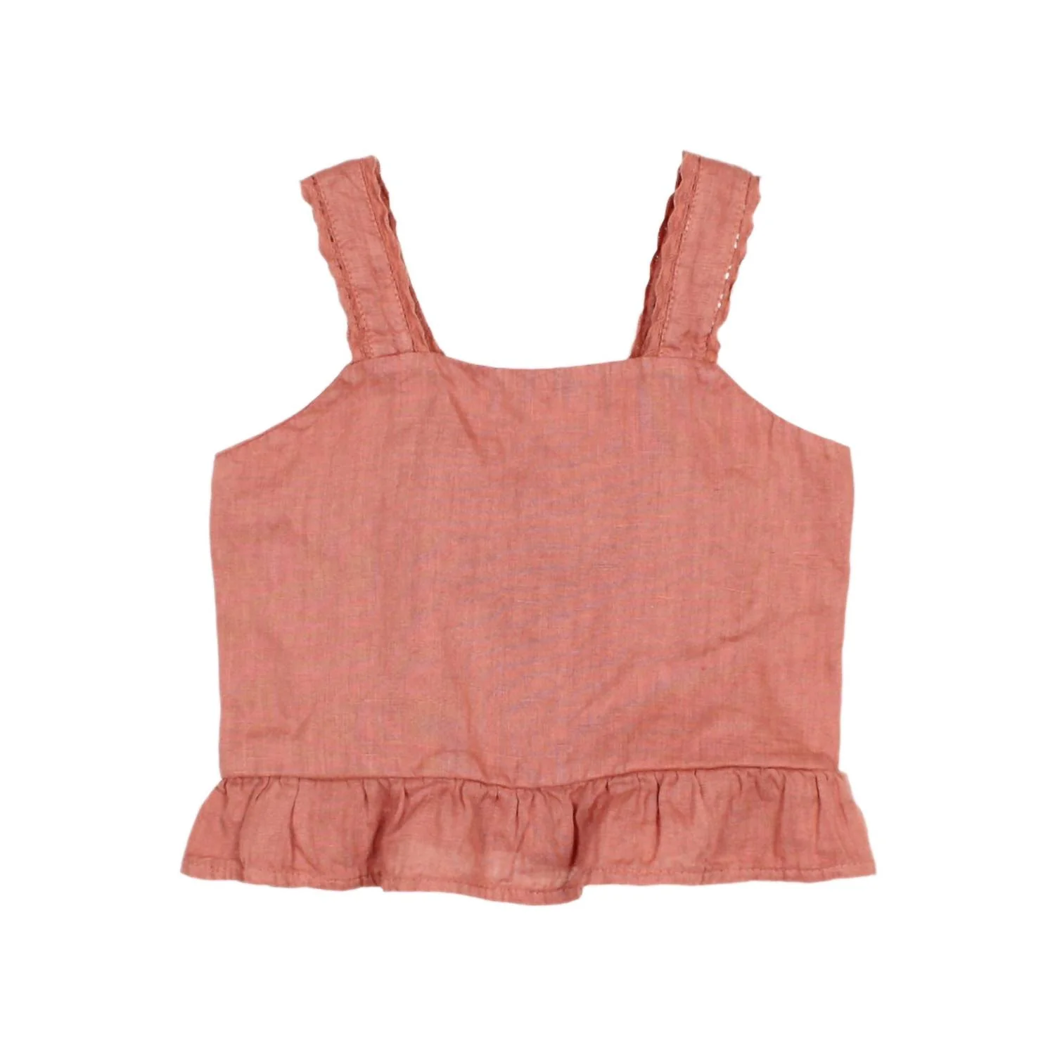 Argile Linen Top In Pink - Image 3