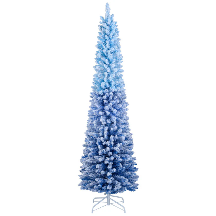 Artificial Christmas Tree with Snow Flocked Branches & Warm LED Lights - Image 7