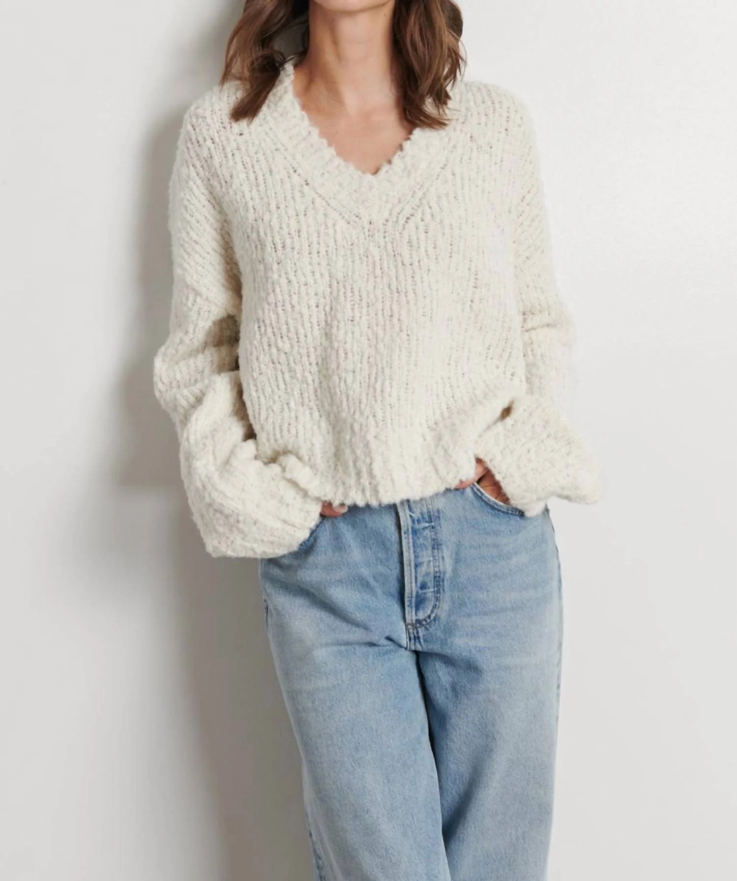 Ashtin Sweater In Blizzard - Image 2