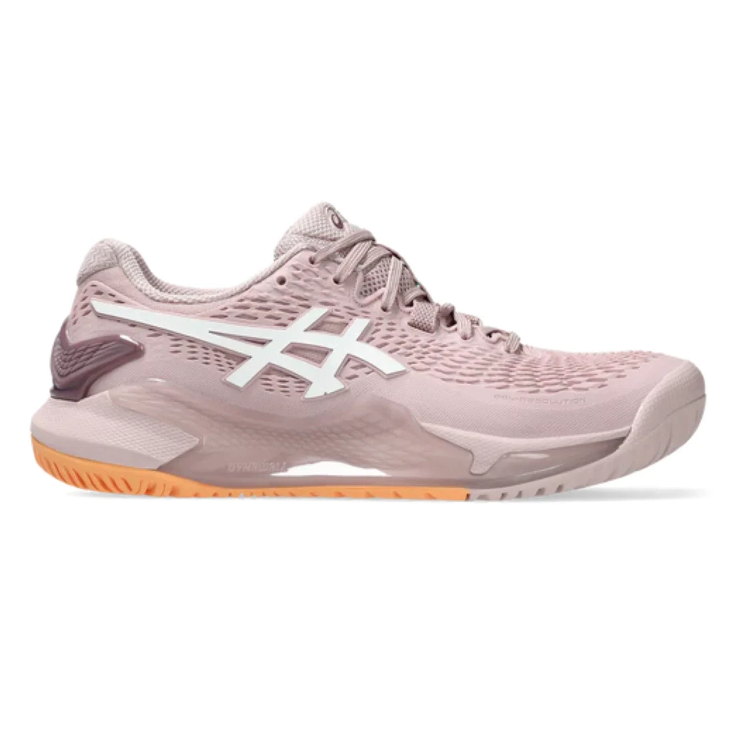 Asics Gel-Resolution 1042A208-701 Women'sRose White Tennis Shoes RHS7981 - Image 2