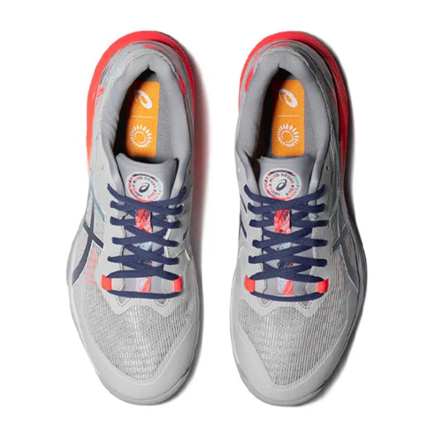 Asics Gel-Tactic 1071A072-960 Sneakers Men's Gray Volleyball Shoes RHS3713 - Image 3
