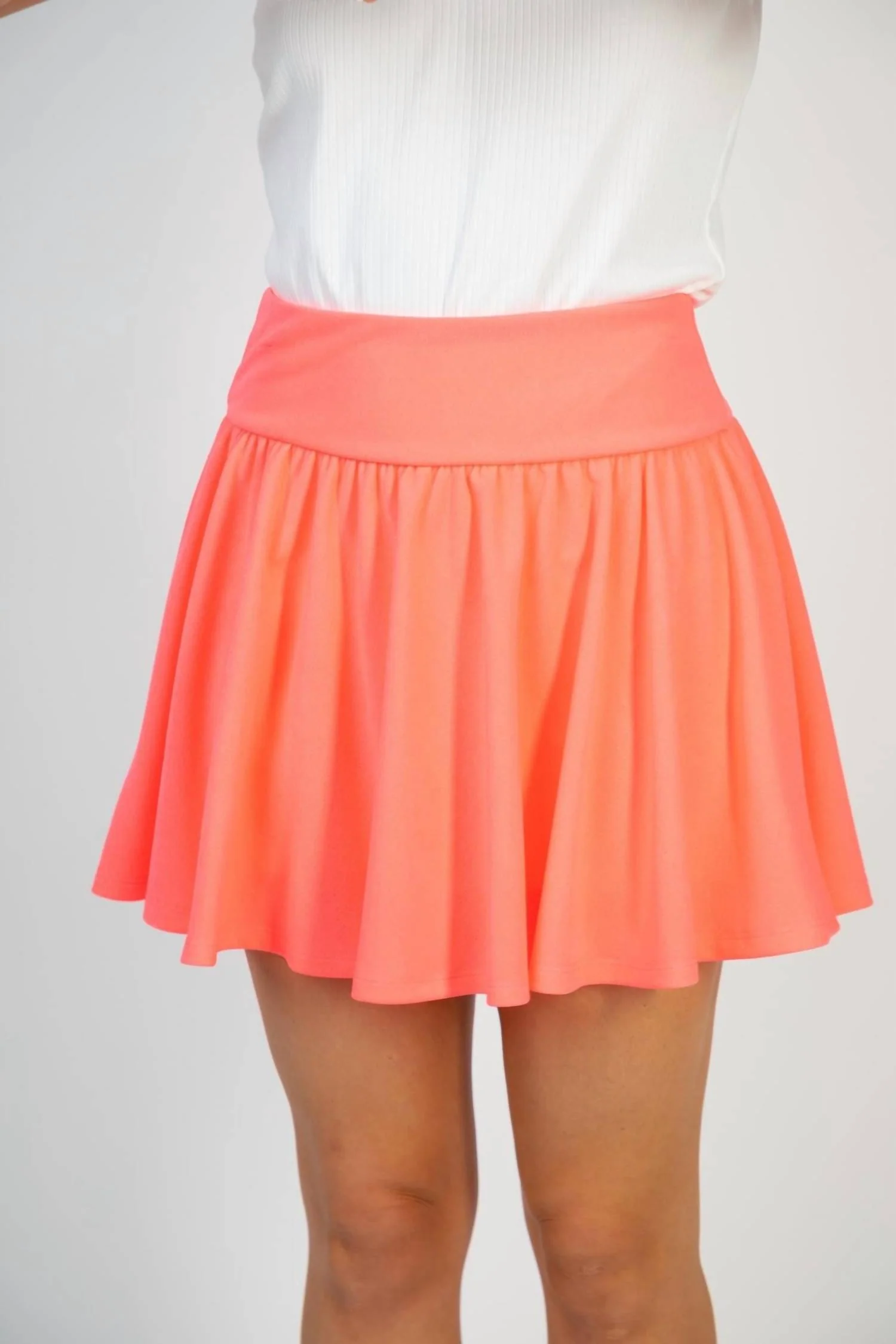 Athletic Skort In Hot Pink