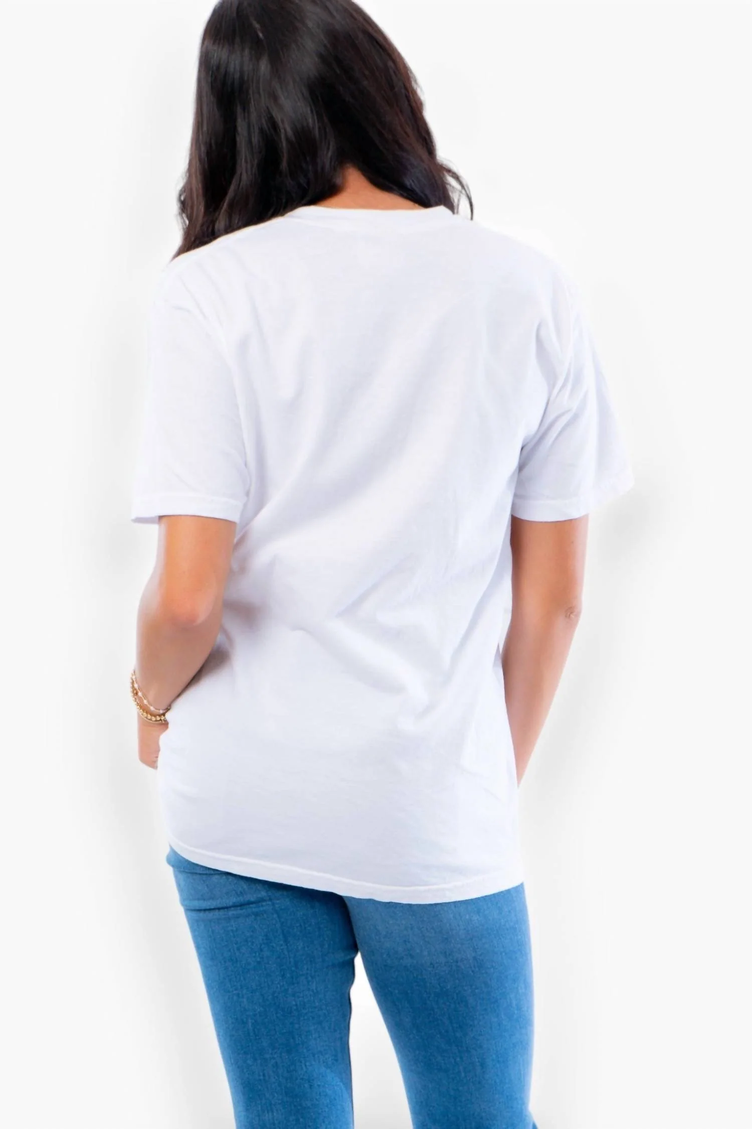 Atlanta Baseball Tee In White - Image 4