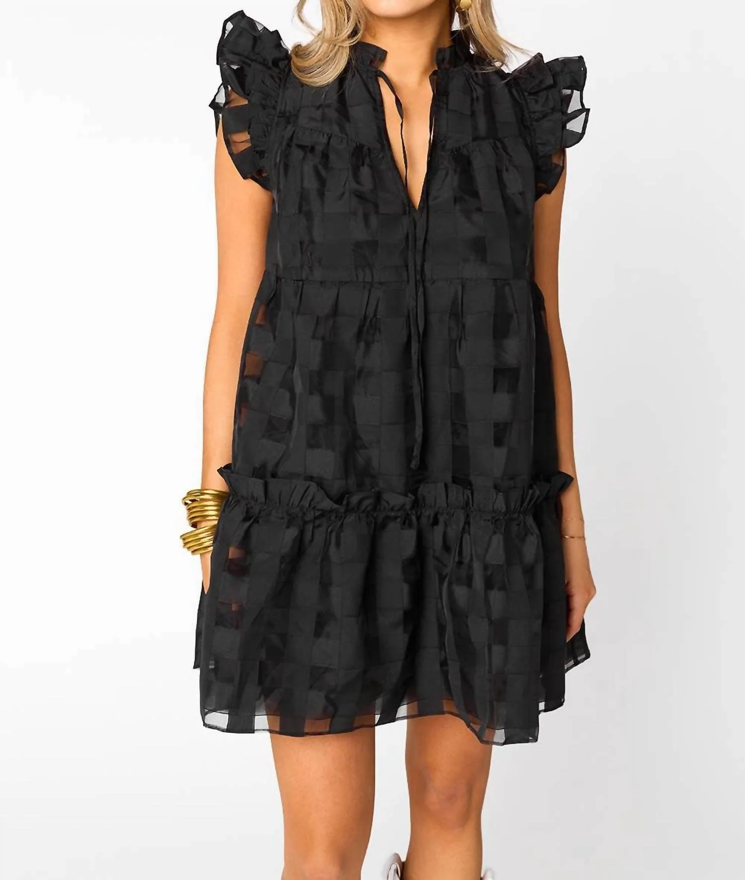 Aubrey Mini Dress In Black
