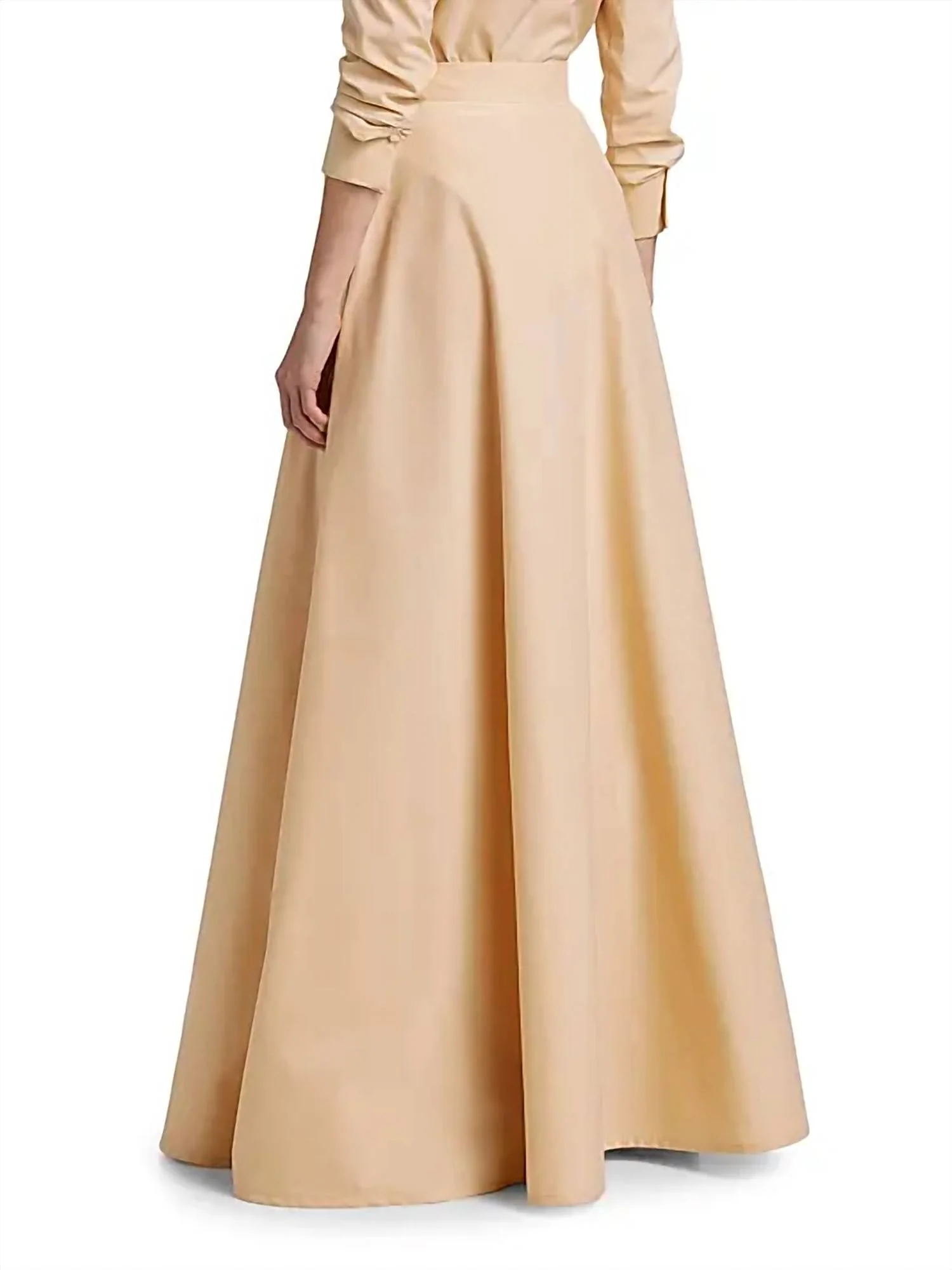 Aubry A-Line Maxi Skirt In Desert - Image 2