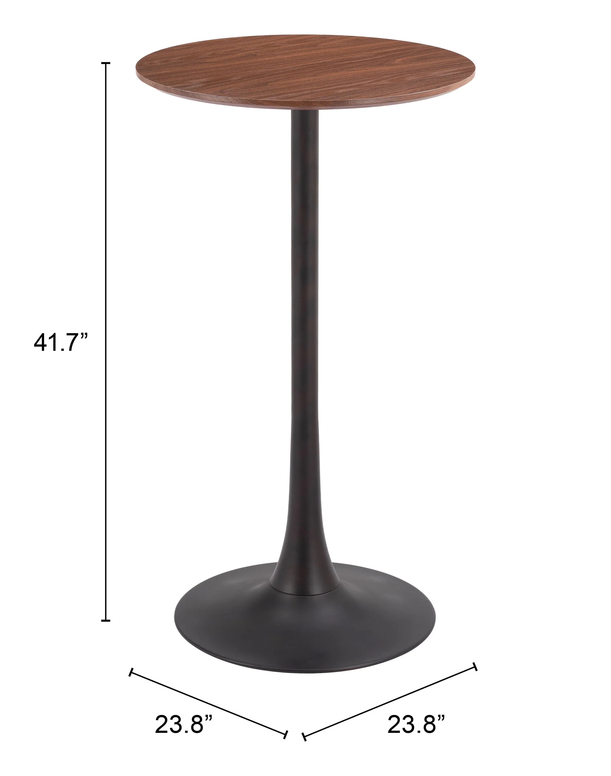 Auray Bar Table Brown - Image 3