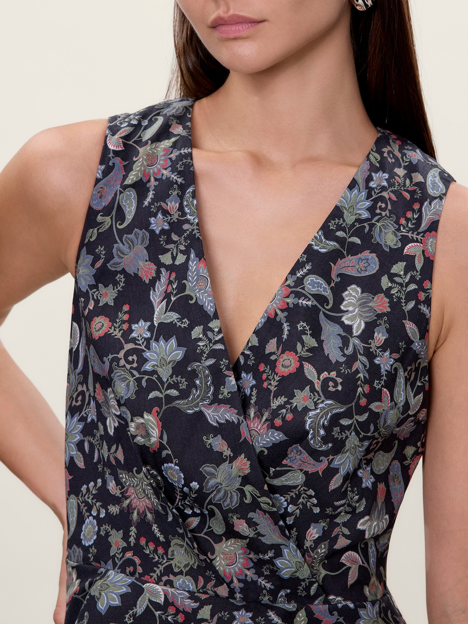 Aurelia Stretch Linen Dress - Image 5