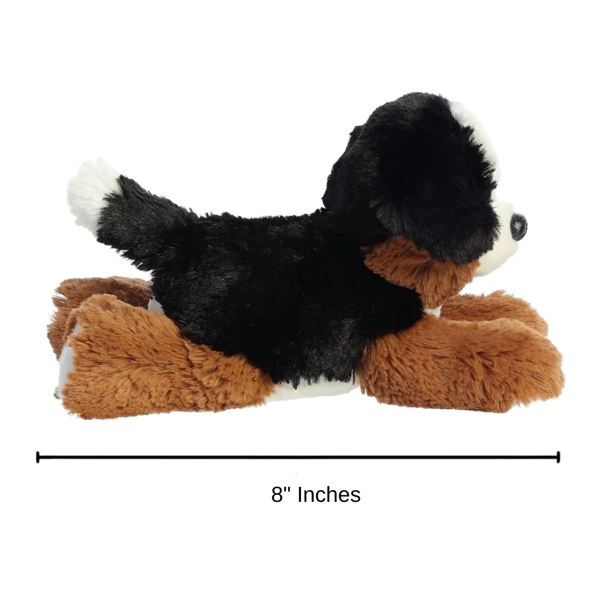 Aurora Mini Flopsie Bernie Mountain Dog 8-Inch Stuffed Animal Plush - Image 4