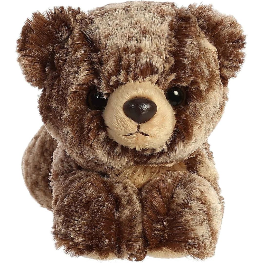 Aurora Mini Flopsie Brownie Bear 8-Inch Stuffed Animal Plush - Image 2