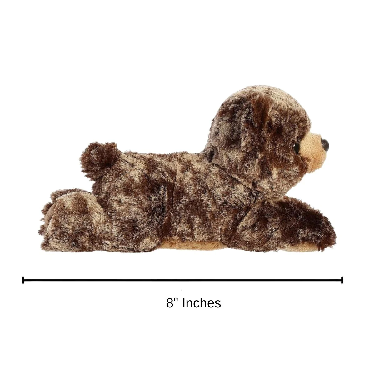 Aurora Mini Flopsie Brownie Bear 8-Inch Stuffed Animal Plush - Image 4