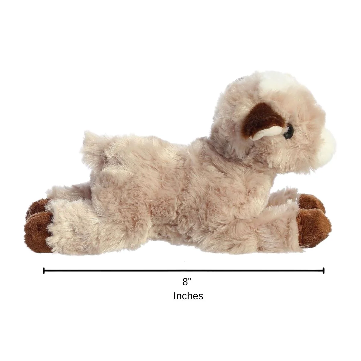 Aurora Mini Flopsie Paisley Goat 8-Inch Stuffed Animal Plush - Image 4