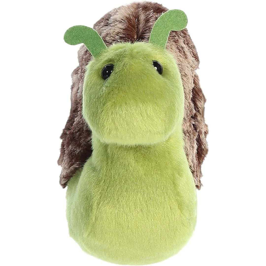 Aurora Mini Flopsie Slow Snail 8-Inch Stuffed Animal Plush - Image 2