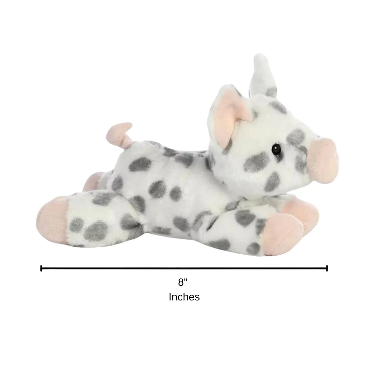 Aurora Mini Flopsie Spotted Piglet 8-Inch Stuffed Animal Plush - Image 4