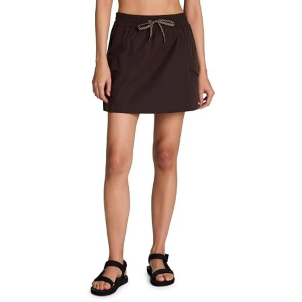 Avalanche Valley Ripstop Skort Women's Coffee Built-In Shorts Active DSGL569