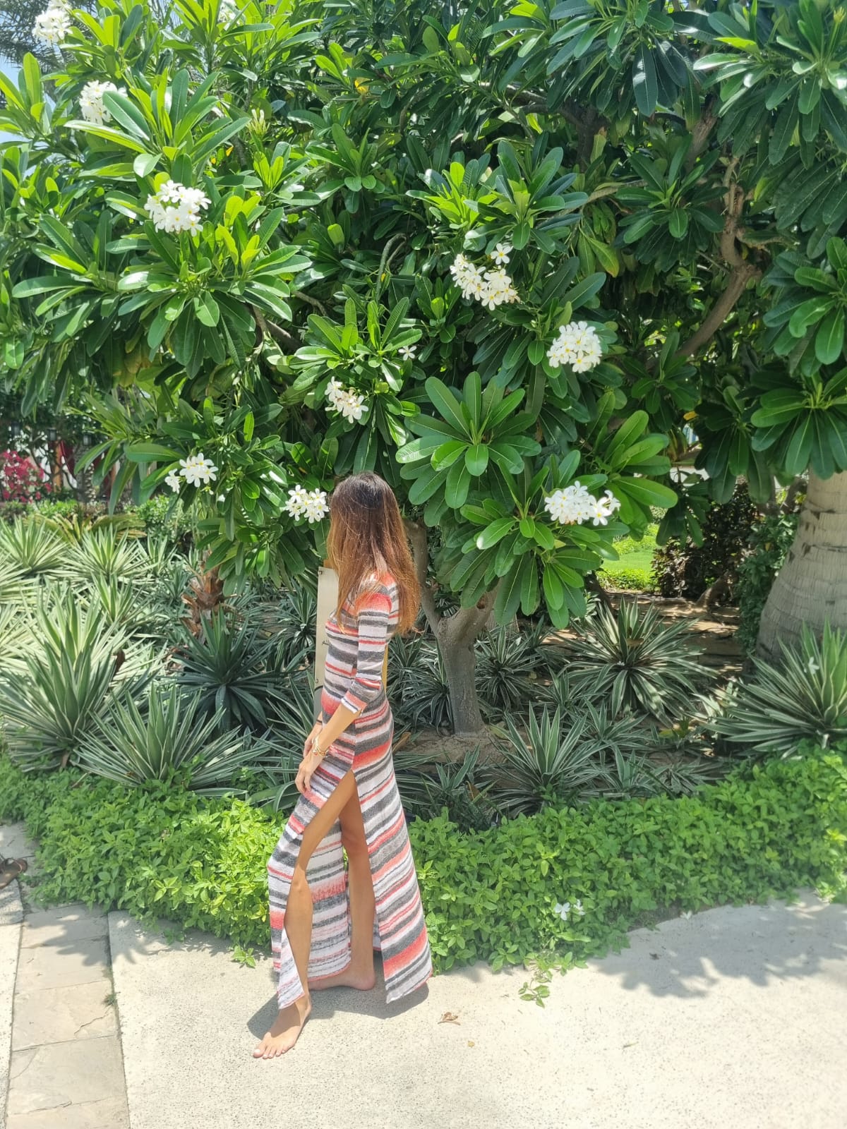 Ayana Knit Stripes Maxi Dress - Image 3