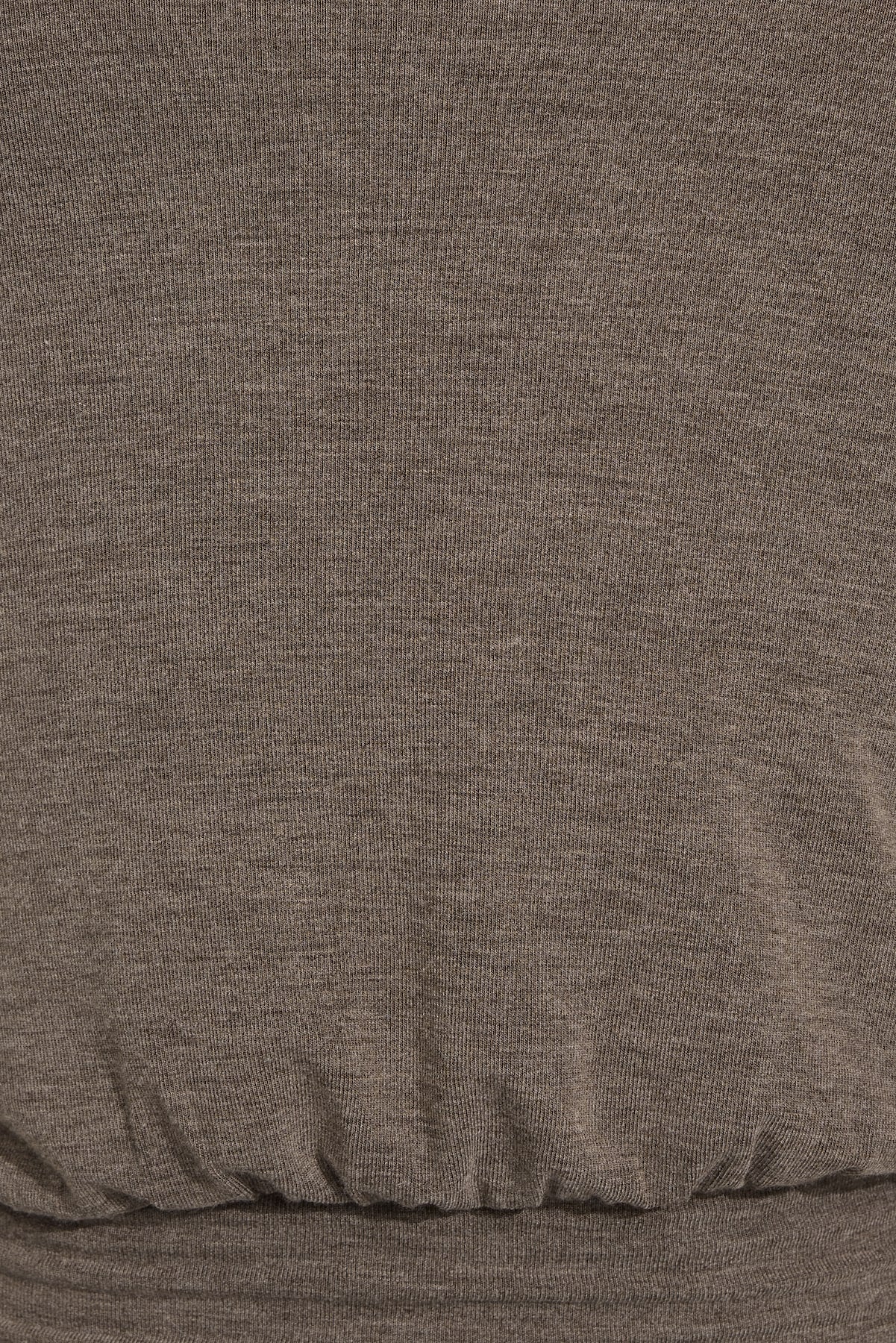 Banded Drape Wrap Long Sleeve Top - Image 4