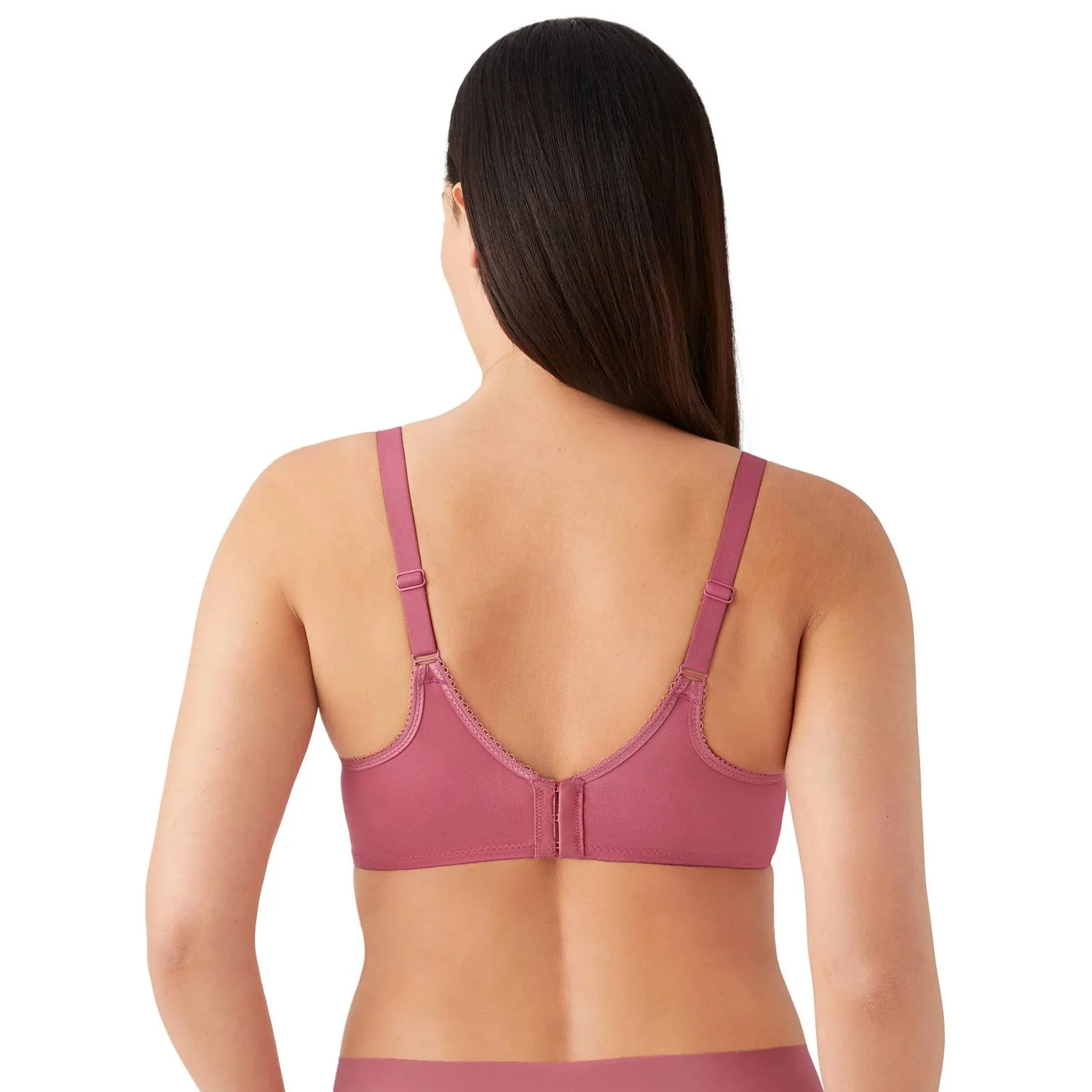 Basic Beauty Spacer Underwire T-Shirt Fashion Bra In Rose Wine - Image 2