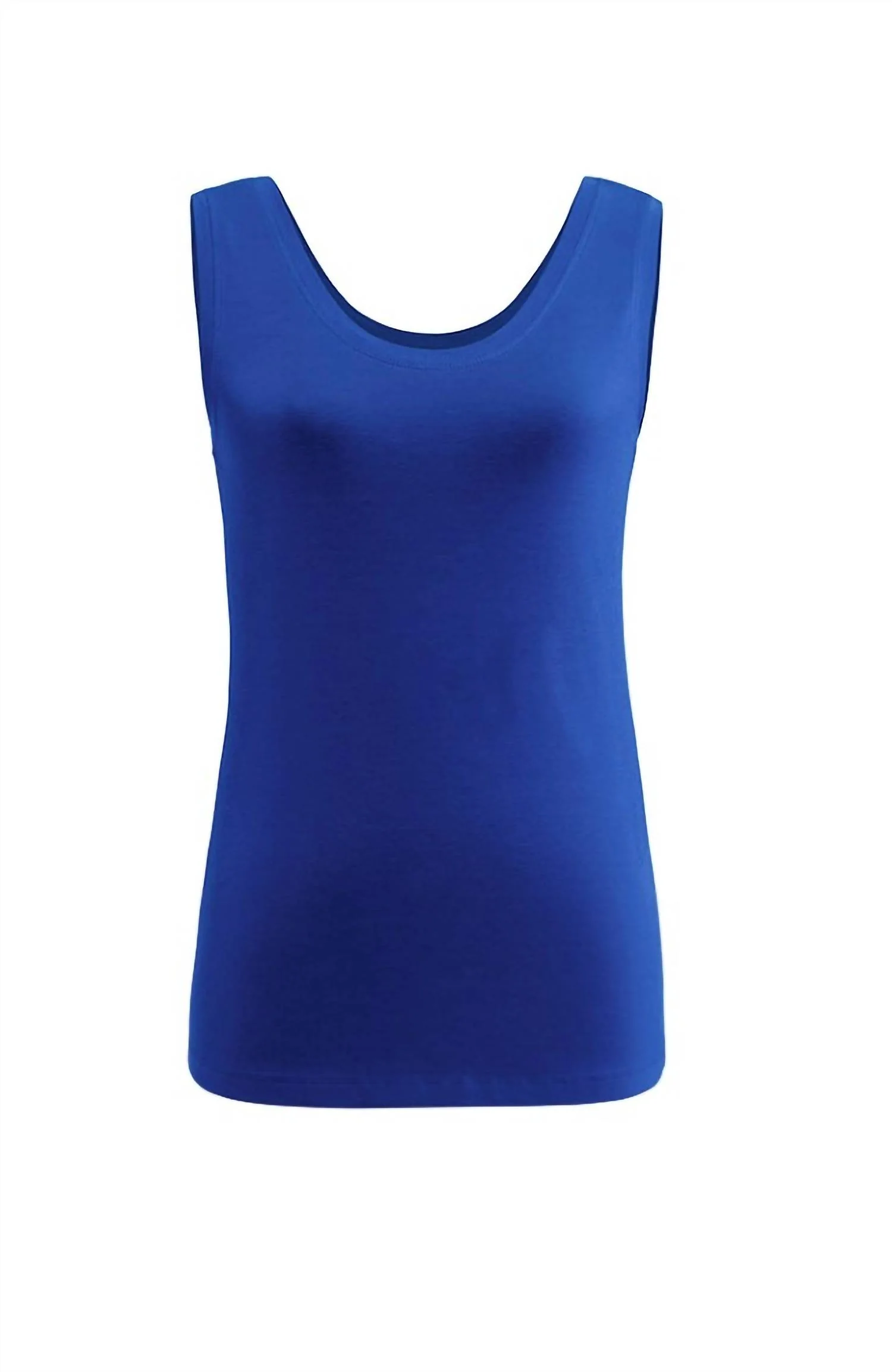 Basic Essentials Tank In Aqua - Image 2