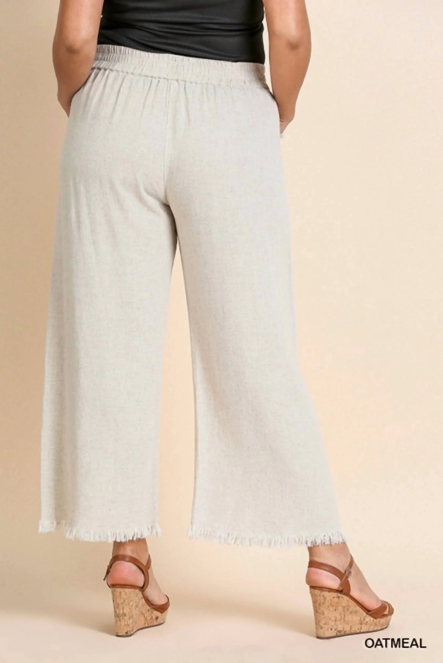 Be Anything Pant In Oatmeal - Image 4