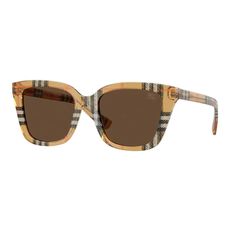 BE4487 422073 Check Gradient Rose/Brown - Image 3
