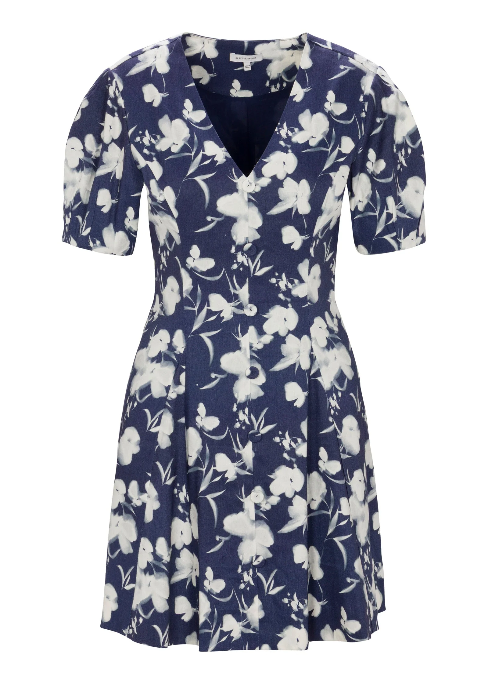 Bea Linen Mini Dress - Image 6