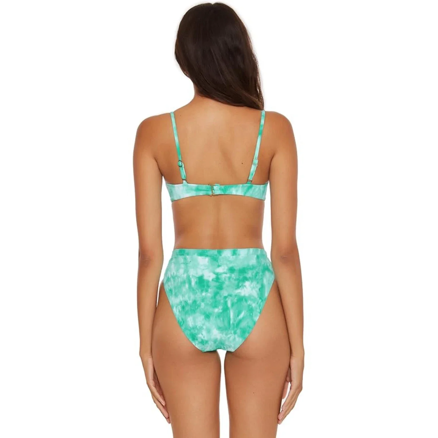 Becca By Rebecca Virtue Crystal Sarah Bikini Top Women's Jasper JZZ194 - Image 3